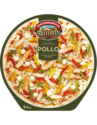 PIZZA TARRADELLAS POLLO 410 GR.