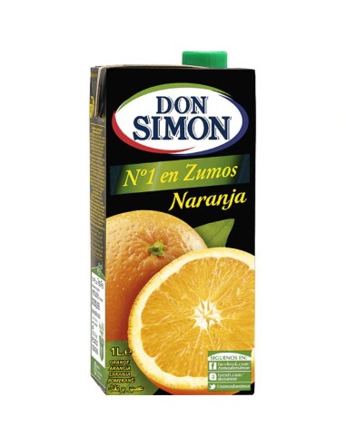 ZUMO D.SIMON NARANJA BRIK 1 LT