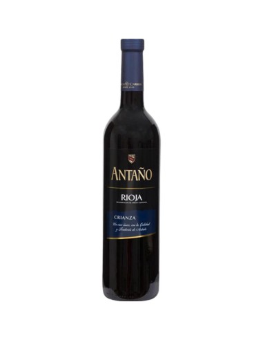 VINO RIOJA ANTAÑO TINTO CRIANZA 750 ML.