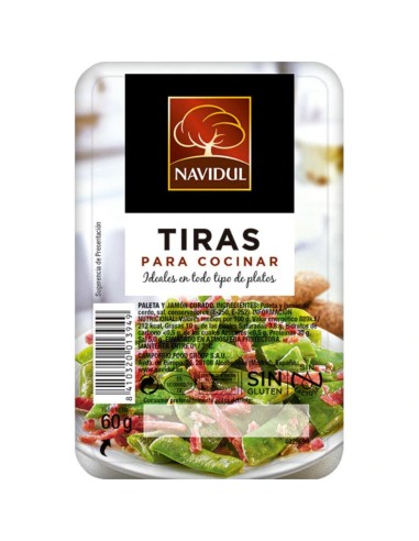 TIRAS JAMON NAVIDUL 65GRS