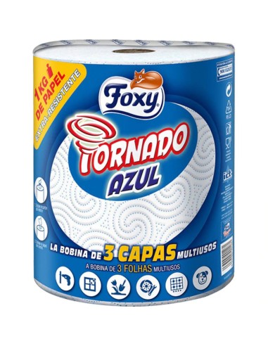 ROLLO COCINA FOXY TORNADO AZUL 1KG.