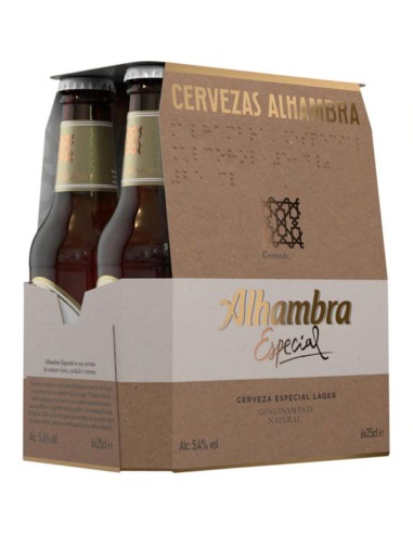 CERVEZA ALHAMBRA ESPECIAL 250 ML PK-6