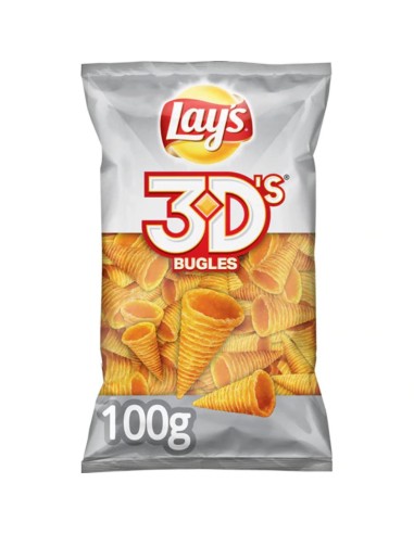 LAYS BUGLES 3D BACON- QUESO 100 GRS MATUTANO