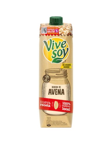 LECHE VIVESOY AVENA  BRIK 1LT