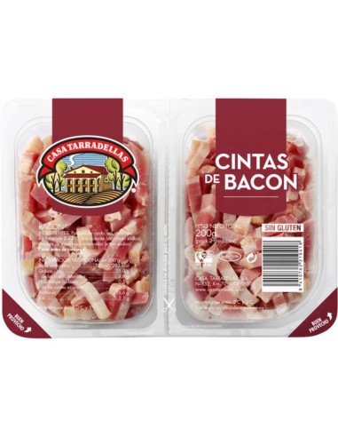 BACON CINTAS TARRADELLAS PK-2 X 100 GRS.