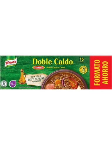 CALDO KNORR CARNE 16 PTLLAS