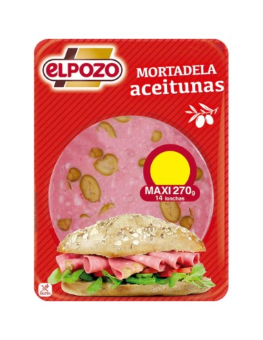 ELPOZO MORTADELA CON ACEITUNAS 225 GR