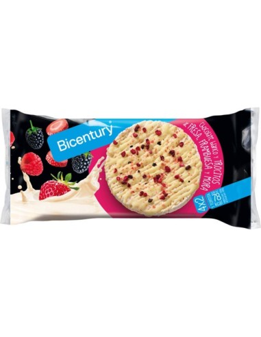 BICENTURY TORTITAS FRUTOS ROJOS 132 GRS