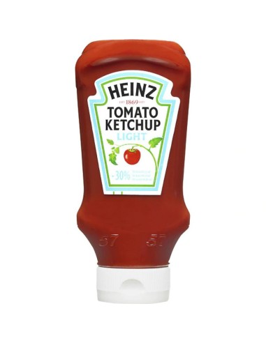 KETCHUP HEINZ BOCABAJO 50% AZUCAR 550 GR