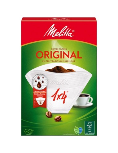 FILTRO MELITTA CAFETERA 40 UND.