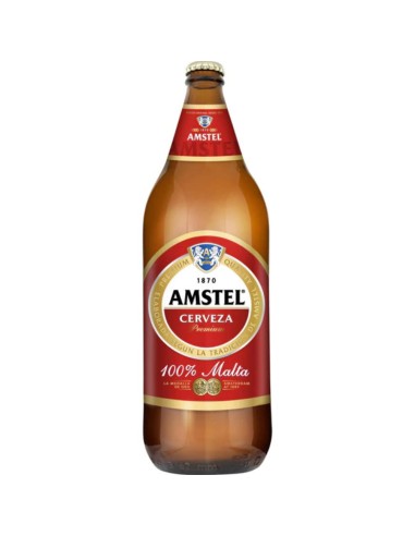 CERVEZA AMSTEL 1 LT. SIN RETORNO