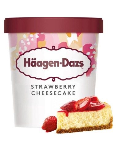 TARRINA STRAWBERRY & CREAM 460 ML HAAGEN DAZS