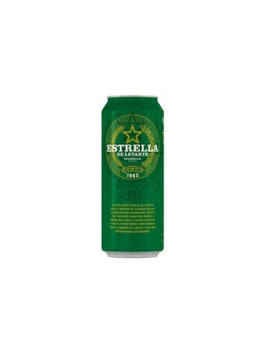 CERVEZA ESTRELLA LEVANTE LATA 500 ML