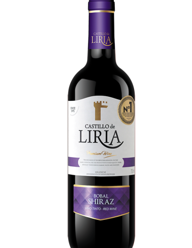 VINO CASTILLO DE LIRIA TINTO 750 ML.