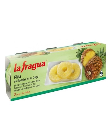 PIÑA LA FRAGUA JUGO PK-3 X 227 GRS