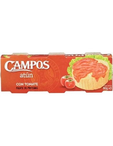 ATUN CAMPOS TOMATE RO-80 PK-3