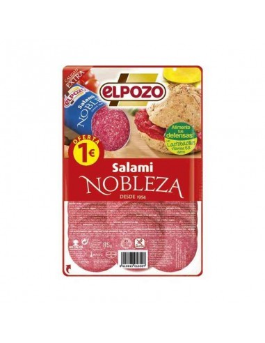 SALAMI NOBLEZA EL POZO 75 GRS