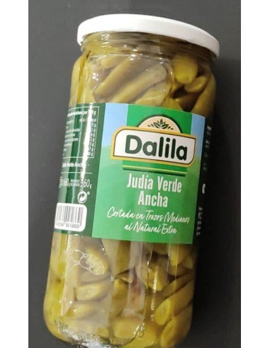 JUDIAS VERDES PLANAS DALILA TARRO 660 ML