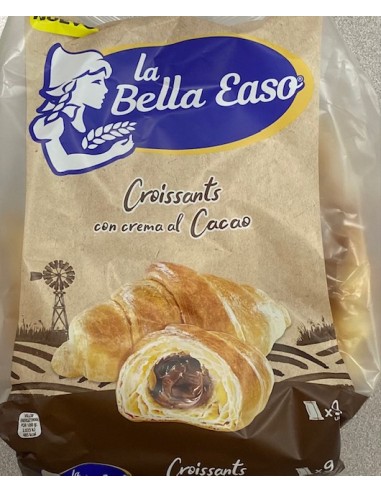 CROISSANT RELLENO CACAO BELLA EASO 378GRS