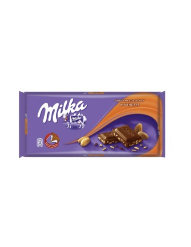 CHCTE. MILKA ALMENDRA 125 GRS.