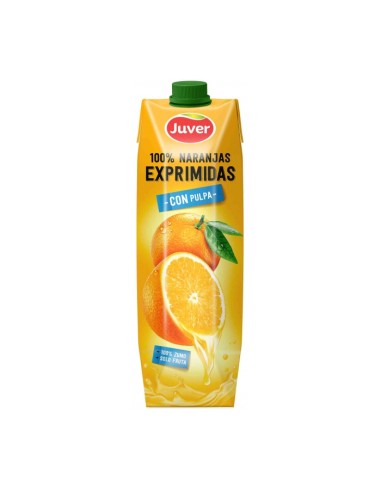 ZUMO JUVER EXPRI 100% NARANJA C/PULPA 1