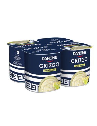 DANONE GRIEGO LIMA LIMON X4