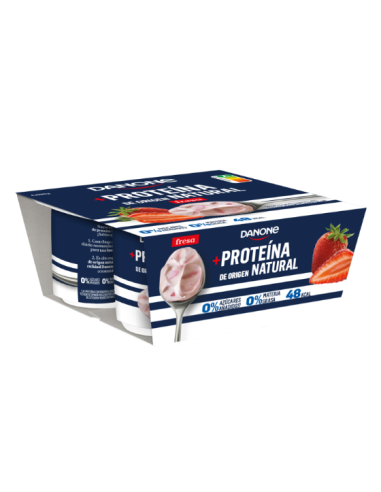 DANONE PROTEINA FRESA  X4